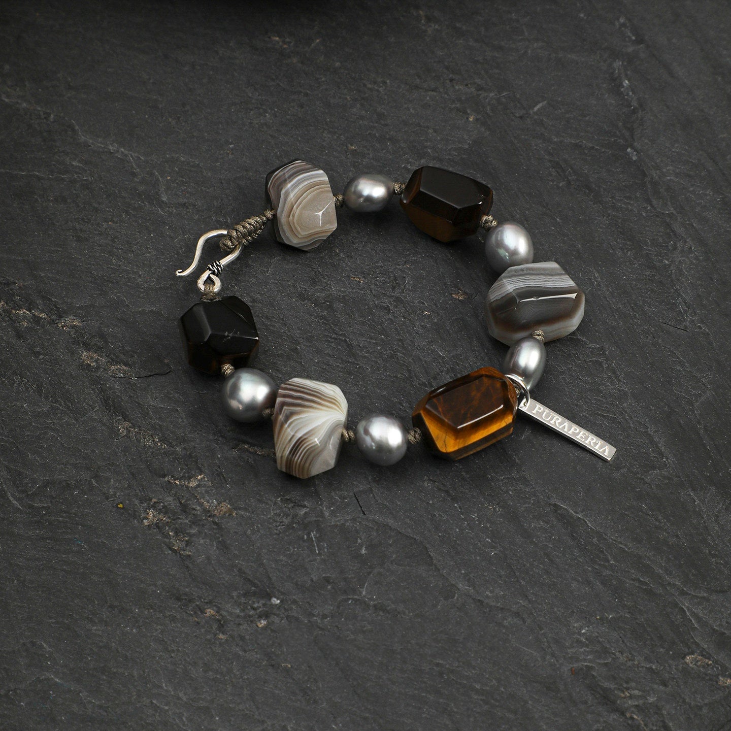 Freeform Tiger's Eye Bracelet | Courage, Focus and Grounding
