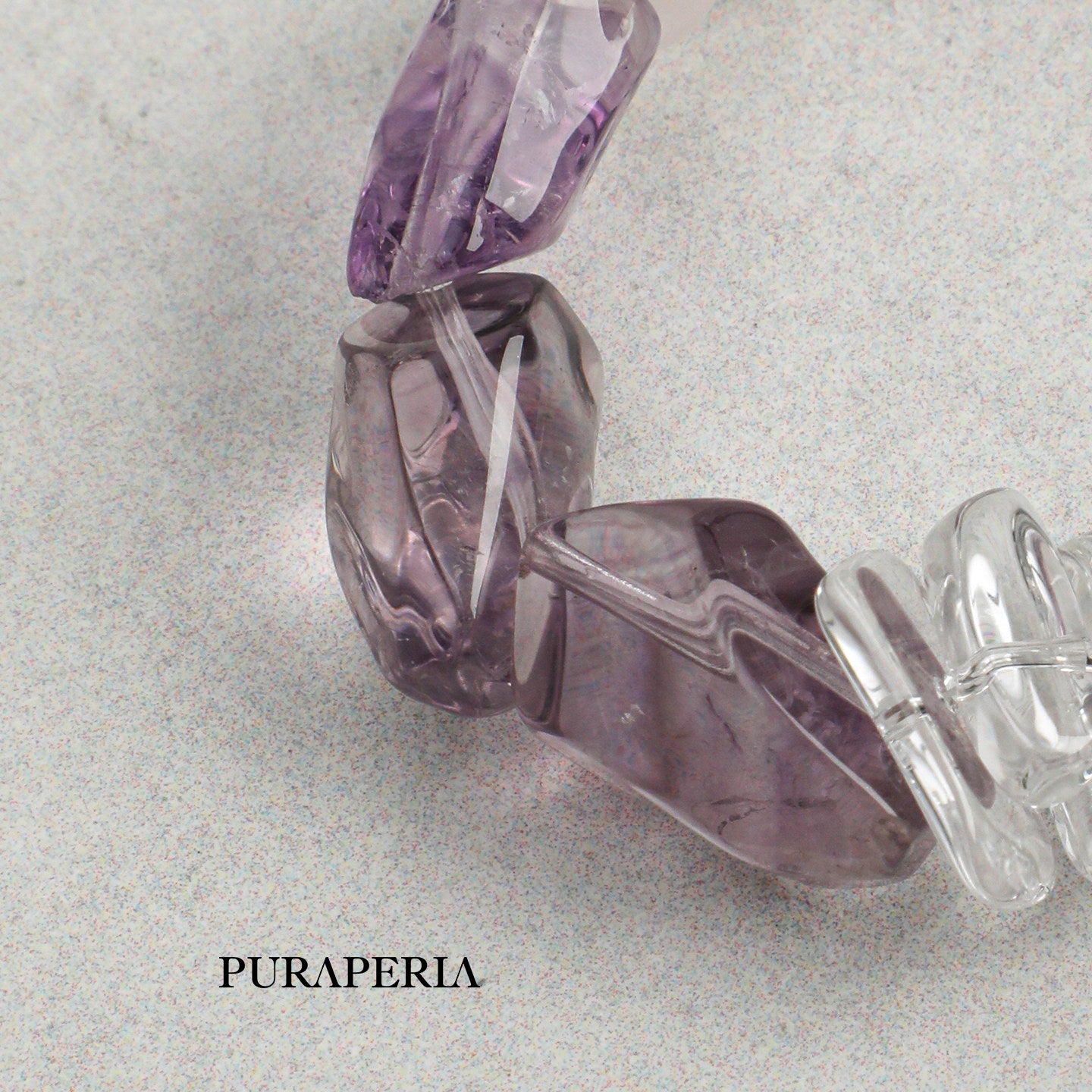 Amethyst & Rose Quartz Bracelet