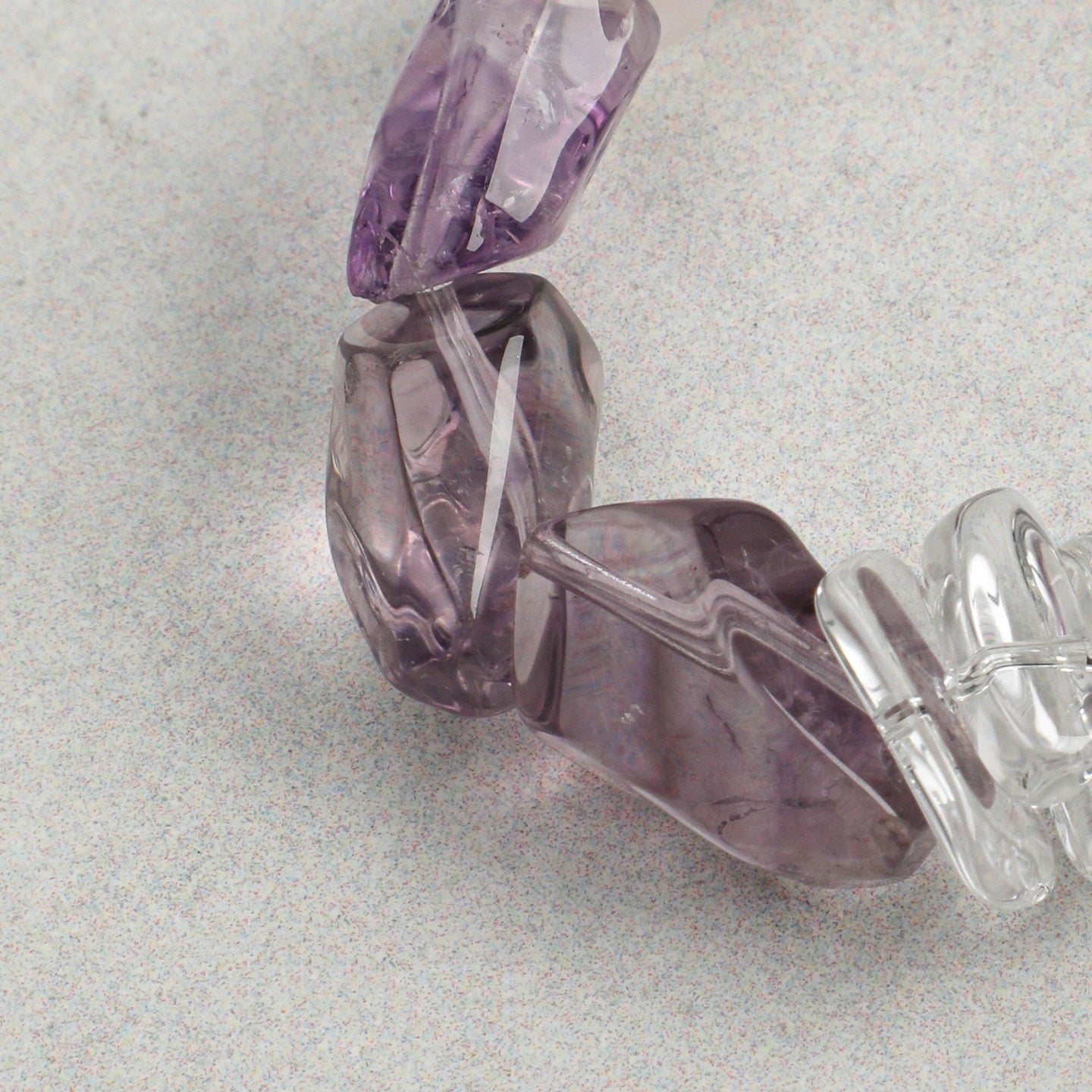 Amethyst  Rose Quartz Bracelet