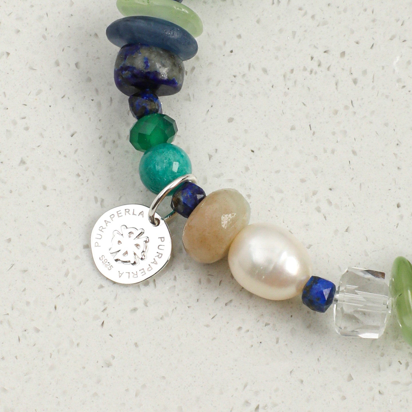 Green Aventurine & Lapis Lazuli Bracelet | Opportunity, Wisdom & Focus