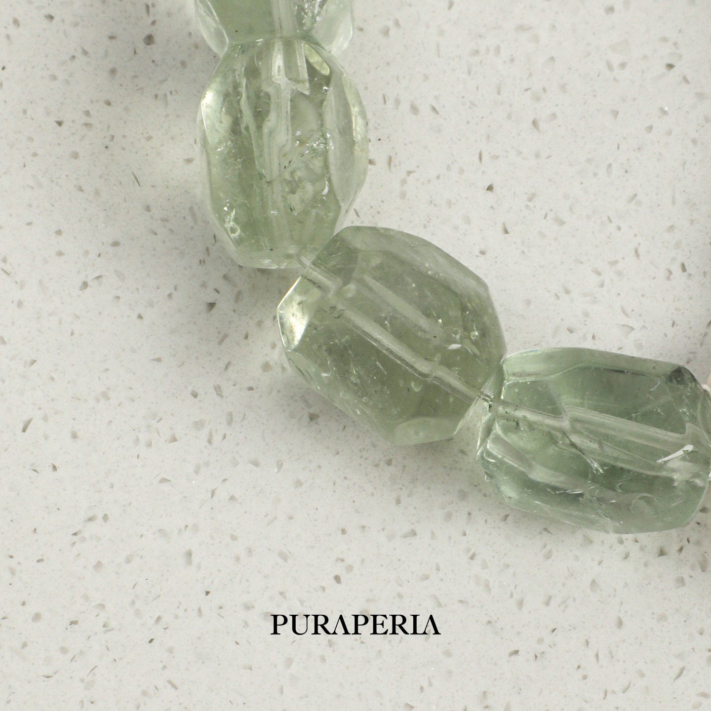 Natural Green  Smoky Quartz Bracele