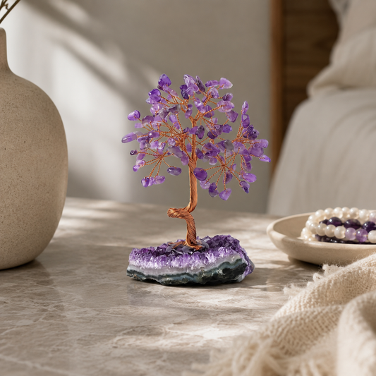 Amethyst Tree of Life Decor