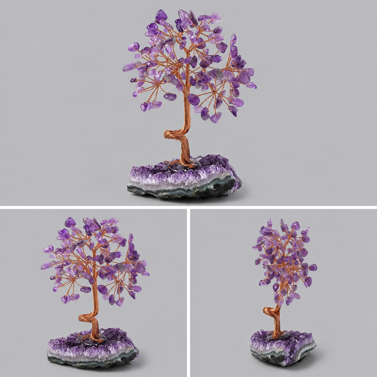 Amethyst Tree of Life Decor